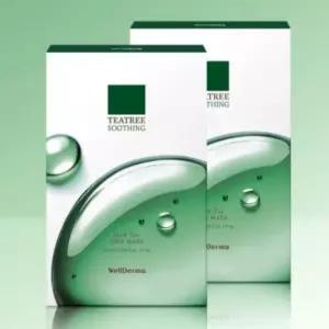 웰더마 마스크팩 수분 티트리 허브톡스 시카 10p