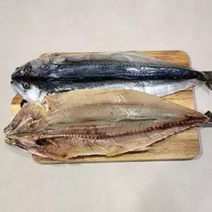 [셀러허브 식품]급냉 제주 삼치 1마리 300g내외 손질삼치 냉동 삼치 구이 용 생선 반찬 거리 흰살생선