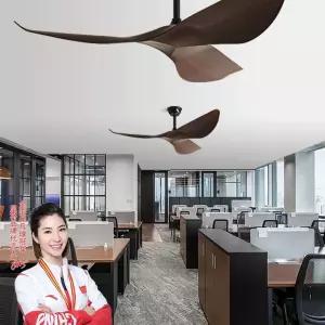 대형 실링팬 안방 실링펜 천장형 저소음 블랙 거실 천장 리모컨 리모콘 52인