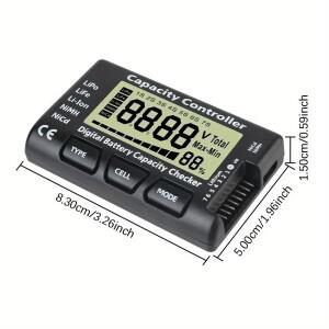 Cellmeter 7 디지털 배터리 용량 검사기 컨트롤러 테스터 LiPo Life 용 전압 리튬 이온 NiMH Nicd 셀 미터