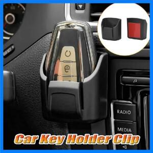 자동차 키 홀더 클립 자동차 내부 수납함 대시보드 정리함 접착식 카드 키 랙 범용 내부 수납