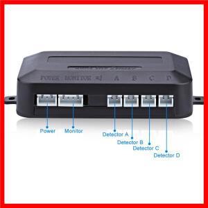 자동차 Parktronic LED 주차 센서 키트 스위치가있는 백라이트 디스플레이 4 개의 센서가있는 역방향 백업