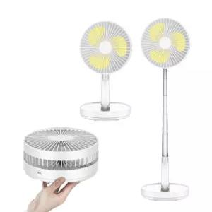 접이식 미니 선풍기 탁상용 삼우FAN400 폴딩 블랙