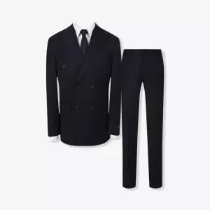 [파렌하이트] 스파이더 더블 브레스티드 수트 정장 세트 (FIJAA2571_FIPAA2471)