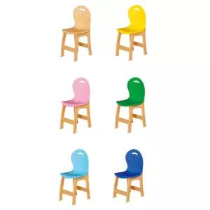 국산 가볍고 튼튼한 초등 저학년 플라스틱 등받침 책상의자 학원 교구