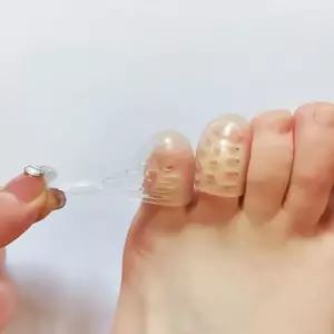 발톱보호 발가락 골무 캡 통풍구멍 실리콘 보호커버 1p 발가락보호대