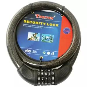 토니온)자전거열쇠(특대 TY-462)다이얼자물쇠 넘버 체인 비밀번호 쇠사슬 번호키 비빌 용자물쇠 오토바이
