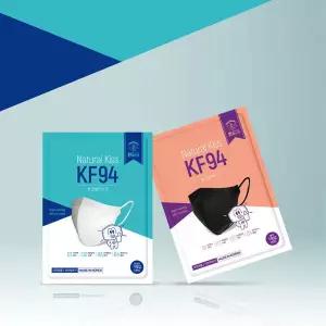 미라클하우스 내추럴키스 KF94찐마스크 새부리형 WHITE중형50매 50+5 714925