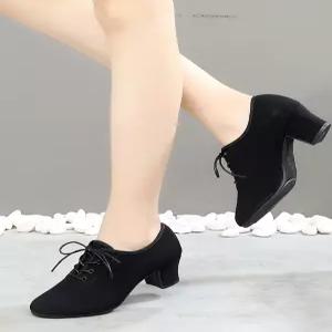 여성댄스화 라인댄스화 재즈화 스포츠댄스화 복고풍 신발 발편한 구두