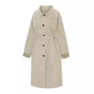 샐리 체크 카브라 발마칸 코트_I5D-CCT004 330765