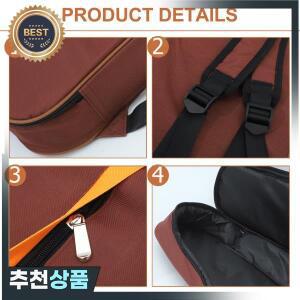 26인치 우쿨렐레 가방 옥스포드 천 휴대용 보관 케이스 강화된 보호 기능 다중 포켓 경량 캐리어