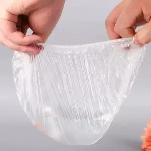 다용도 비닐 헤어캡 샤워캡 100P