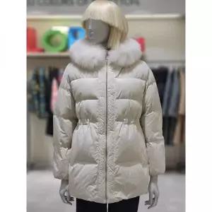 베네통 폭스퍼 중기장 구스 패딩 BAPD67461 P003720999 1164220