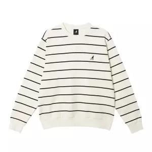 갤러리아 [캉골] 에센셜 스트라이프 스웨트셔츠 1802 오프화이트 (KSECRT18020)