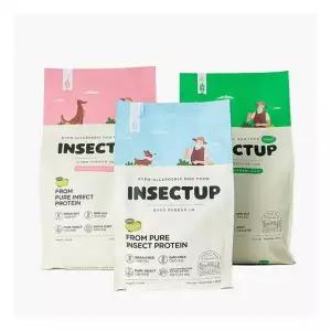 [샘플증정]인섹트업 곤충단백질 하이포알러지 눈물사료 강아지사료 3종 (+사료샘플 40g 2팩)