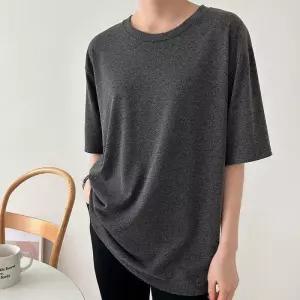 빅사이즈 306 켈빈무지라운드반팔티 DLDP528