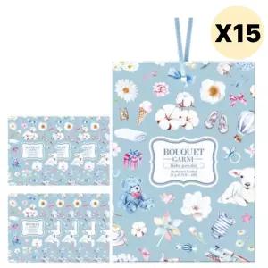 부케가르니 베이비파우더 옷장방향제 M 8개입 X15SET BNA