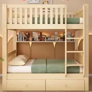 이층침대 서랍형침대 기숙사 벙커침대 매트리스 다양한 원룸 원목이층침대