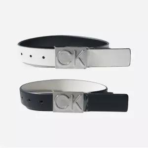 [하프클럽/캘빈클라인 언더웨어]캘빈클라인 로고 양면 가죽벨트