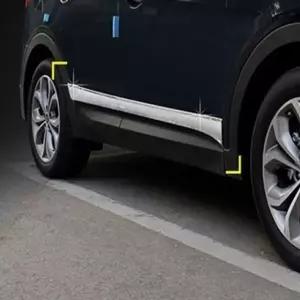 싼타페DM 크롬 스커트 몰딩 언더라인 사이드 튜닝