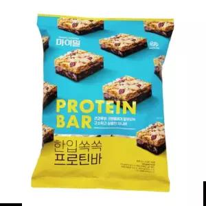 다이어트간식 마이밀 한입쏙쏙 프로틴바 15개입 1봉