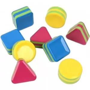 도형 모양 쉐이커 9p 51462x3p 세모 네모 동그라미 마라카스 음악 이킹 리듬 악기 딸랑이놀이 소리나는 장