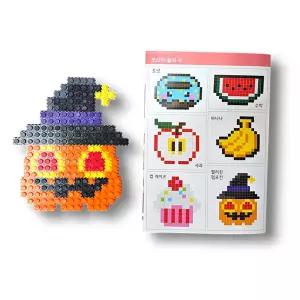 쪼꼬미 미니 블록 중급편 도안 포함블럭 만들기 캐릭터 어린이 키덜트 장난감