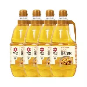 백설 요리 올리고당 2.45kg x4개