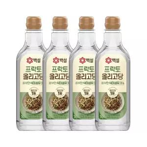 백설 프락토 올리고당 1.2kg x4개