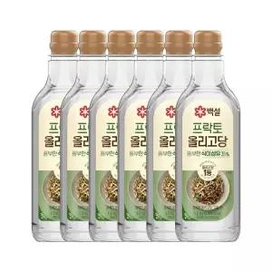 백설 프락토 올리고당 1.2kg x6개