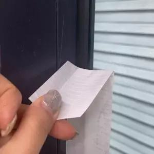 화이트 방풍테이프 창문 틈새막이 우풍차단 WFM6TV4
