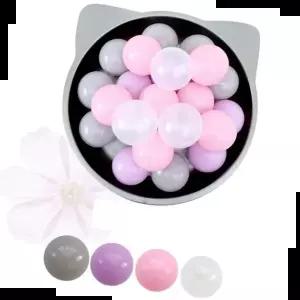 여아완구 어린이날 선물 장난감 놀이방 블라썸볼 약 85mm 80개