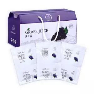 국내산 저온착즙 달콤한 포도즙 80ml 30개입 1개