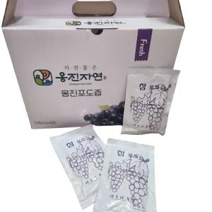 다우리팜 포도즙 100ml 50개입 1개