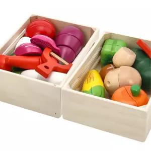 원목 소꼽놀이 채소 가게 리얼 모형 양파 호박 자석 1학년 소꼽장난 유치원 5살 입학