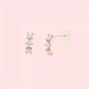 로이드 스퀘어 라인 14k 귀걸이 피어싱 이어링 악세서리 LPFN2017G 4536859