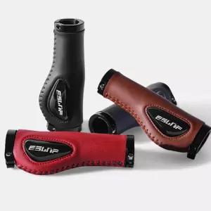 자전거 핸들 그립 MTB 로드 산악 가죽 실리콘 핸들바 손잡이 커버 라이딩 사이클 핸드 보조 용품 악세사리