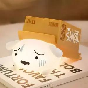 짱구 무드등 박스 흰둥이 캐릭터 조명 WFGWPIY