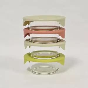 락앤락 바로한끼 유리찬기 밥용기 렌지용기 냉동밥 4P