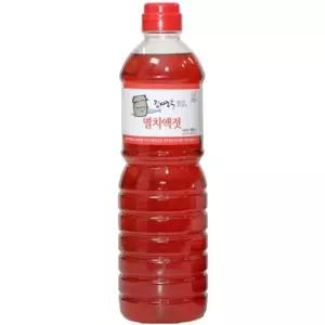 대한민국 수산명인 김명수젓갈 멸치액젓 900ml