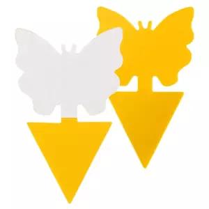 날파리끈끈이 10매 날파리트랩 초파리트랩 화분날파리 식물끈끈이