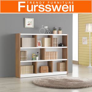 품질인증자재/ 퍼스웰 모서리둥근 3단책장1600 와이드형(GA_008)