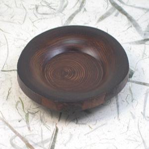 원목 칠 껍질물푸레나무 원형 차탁 (소) / 잔받침, 찻잔받침, 나무차탁, 다기잔받침, 다도구, / 녹차,보이차