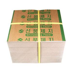 A4 마분지 두꺼운 도화지 단면 흰색 / 종이 지류 / 500장 문구 용품 학습 준비물