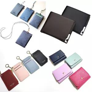 여성 남성 지갑 공용 목걸이 카드지갑 목걸이 가로형 카드홀더 커플 선물