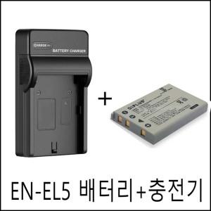 니콘 EN-EL5 배터리+충전기 쿨픽스 P4 P3 P14 P80 P90