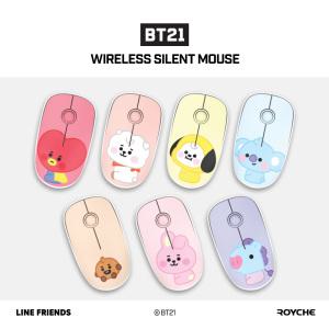 로이체 베이비 BT21 우주스타 무소음 무선 마우스
