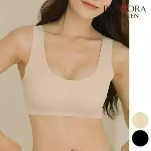 (시즌오프) 판도라by비비안 노와이어 슬리브리스 심리스 브라탑