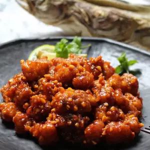 속살이 부드러운 순살 명태강정 500g/매운맛