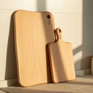 [아트박스]/홀린 Holin 마호가니 원목 도마 버블+스퀘어 SET